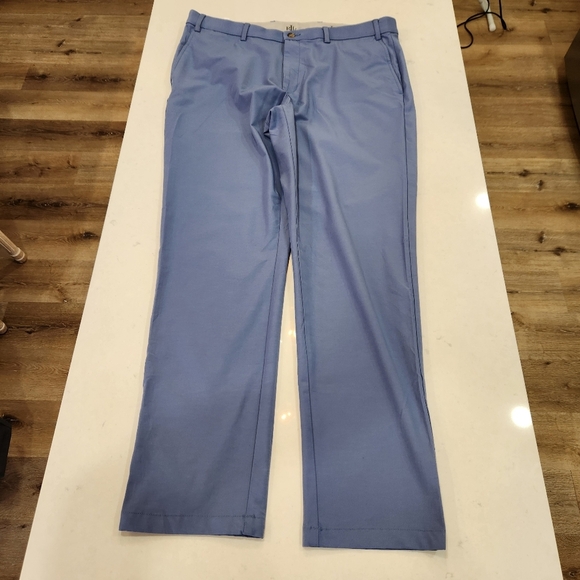 Lauren Ralph Lauren Pants Mens 36/32 36x31 Blue Chino Straight Golf Cotton Nylon - Picture 1 of 13